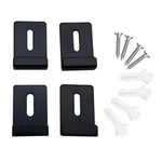 Kit de clips avec vis incluses pour montage facile