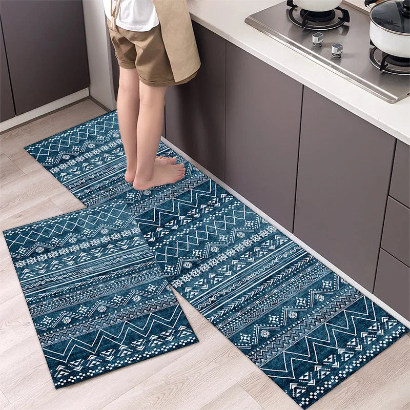 Tapis de cuisine brun pour une ambiance chaleureuse