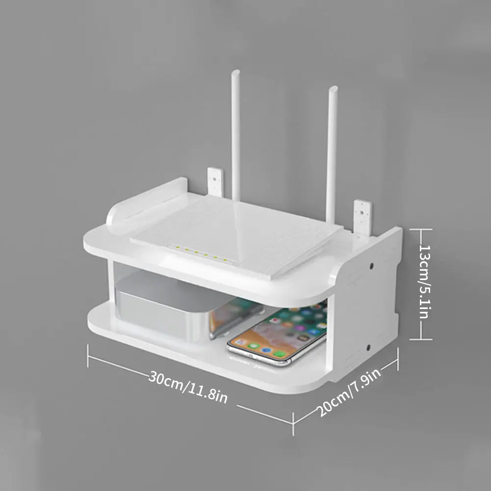 Support TV extensible en plastique et bois