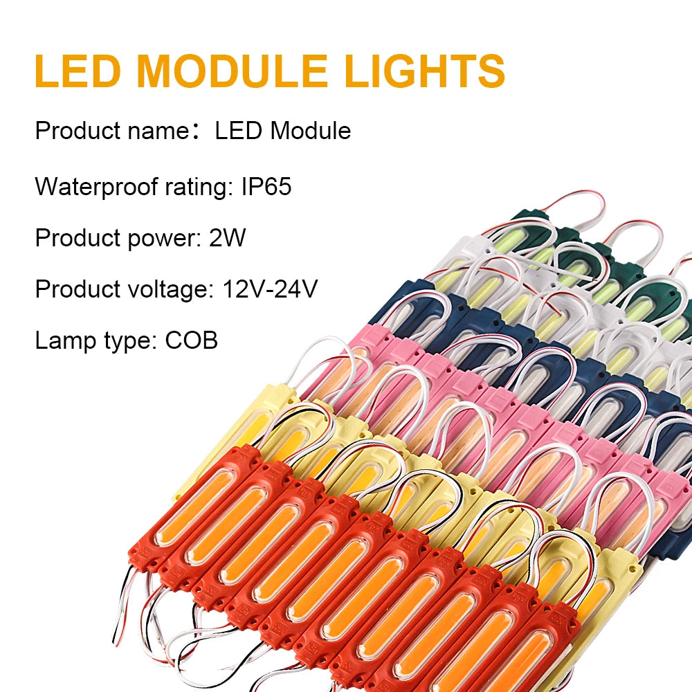 Éclairage LED COB multicolore pour décoration