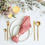 Rond de serviette perle mariage Lassant