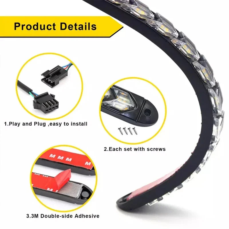 Clignotant LED voiture 12V super lumineux