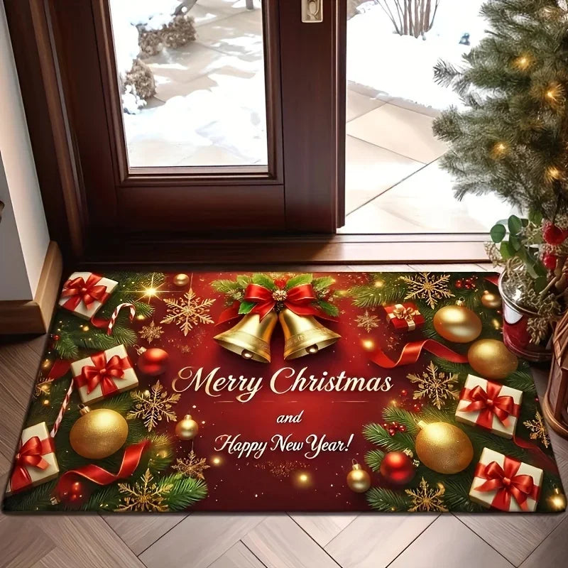 Tapis antidérapant de Noël pour balcon ou salon