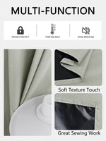 Rideau occultant noir dans une cuisine design
