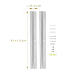 Installation du kit de suspension sur mur blanc