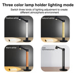 Lampe de lecture LED rotative connectée WiFi bleue vue de côté