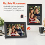 Cadre photo numérique 64 Go avec application Frameo