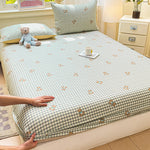 Drap housse élastique 360° maintien parfait
