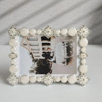 Cadre photo rectangle chic avec verre acrylique