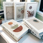 Boîte de rangement livre décoratif faux livre Monet Matisse