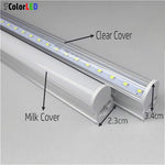 Tube LED néon 150 cm vert clair éclairage doux
