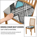Protège chaise élastique pour cuisine et hôtel