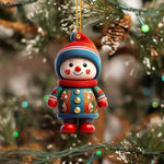 Pendentif d'arbre nain mignon pour sapin de Noël
