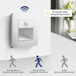 Pack de 3 appliques murales LED avec capteur PIR