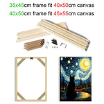 Cadre photo en bois moderne vert clair 35x45 cm sur mur blanc