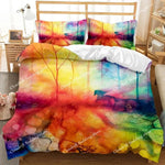 Housse de couette polyester Arbre de Vie gothique