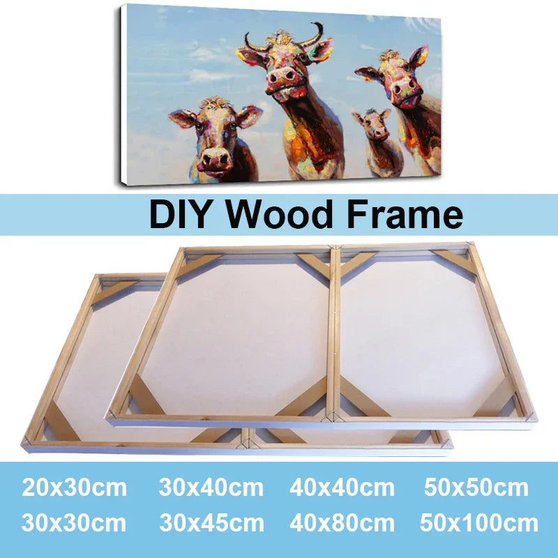 Cadre photo en bois 30x45 cm sur mur blanc décoration moderne