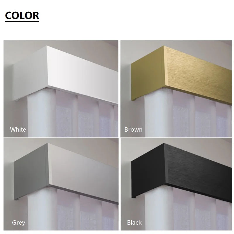 Double rail rideau plafond installation plafond