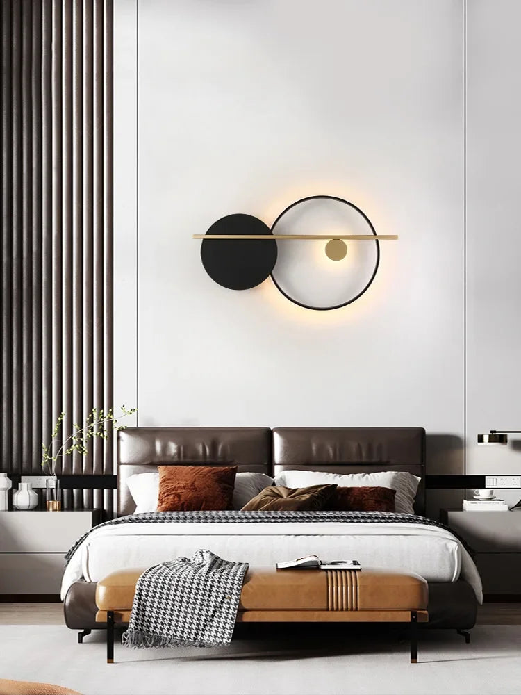 Lampe de chevet noire minimaliste pour ambiance contemporaine