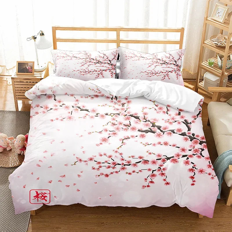 Ensemble literie avec taie d'oreiller assortie
