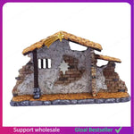 Hangar de Noël pour crèche