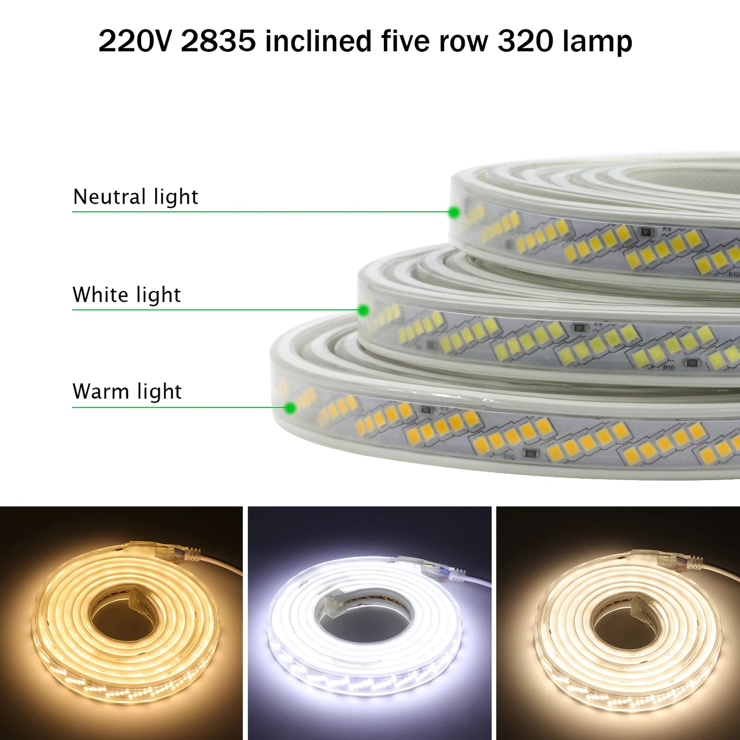 Ruban LED flexible pour décoration intérieure sous étagère