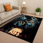 Tapis Kiss vert chambre