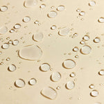 Détail de la texture imperméable de la voile d'ombrage