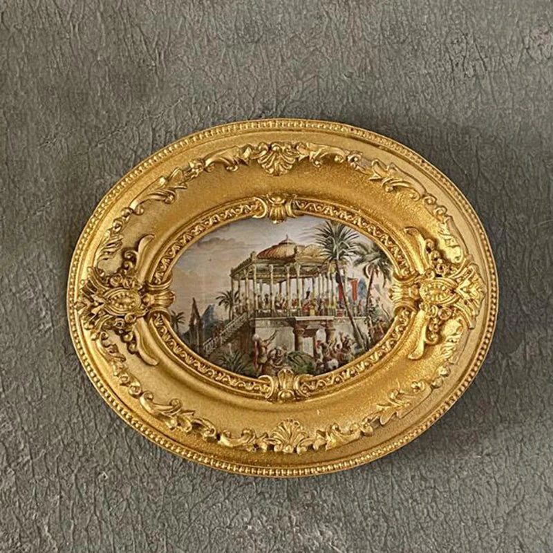 Cadre photo résine doré décoration bureau