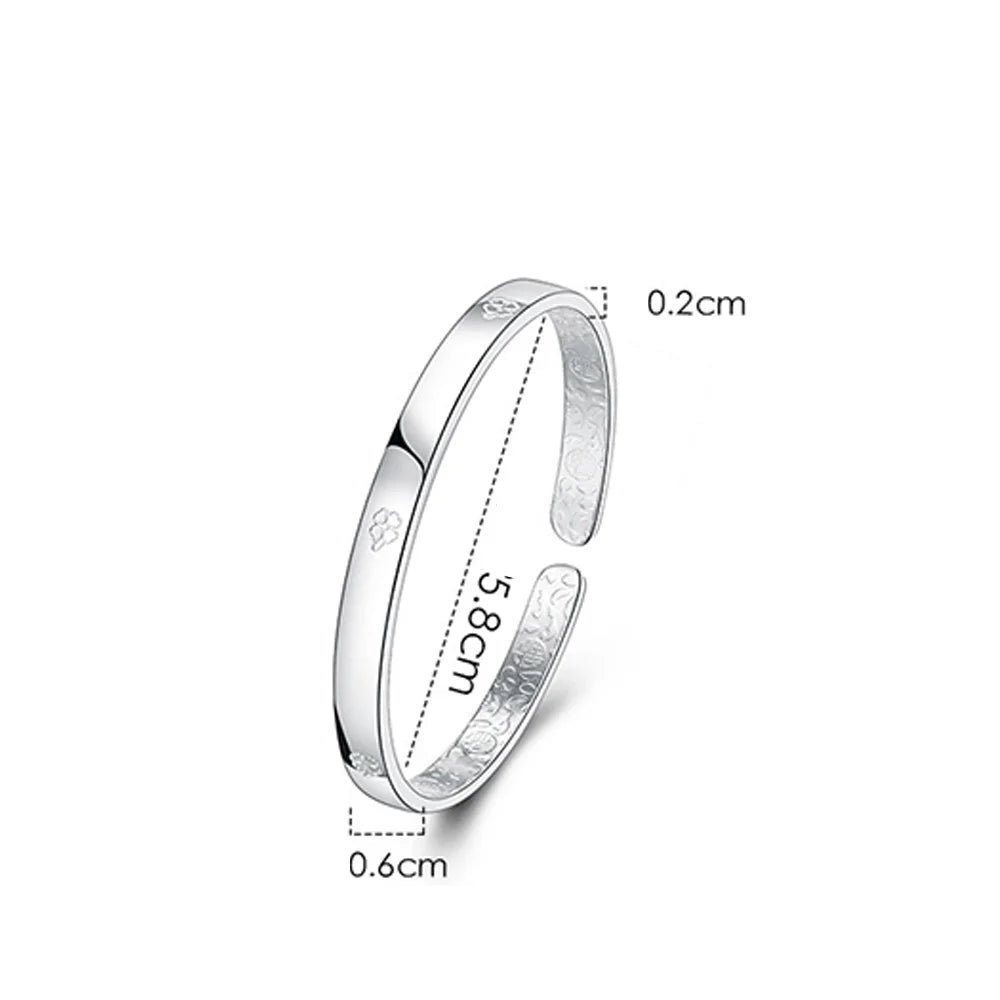Bracelet femme argent 925 réglable