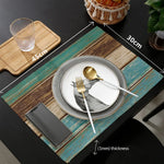 Décoration de table avec napperons bois pour ambiance chaleureuse