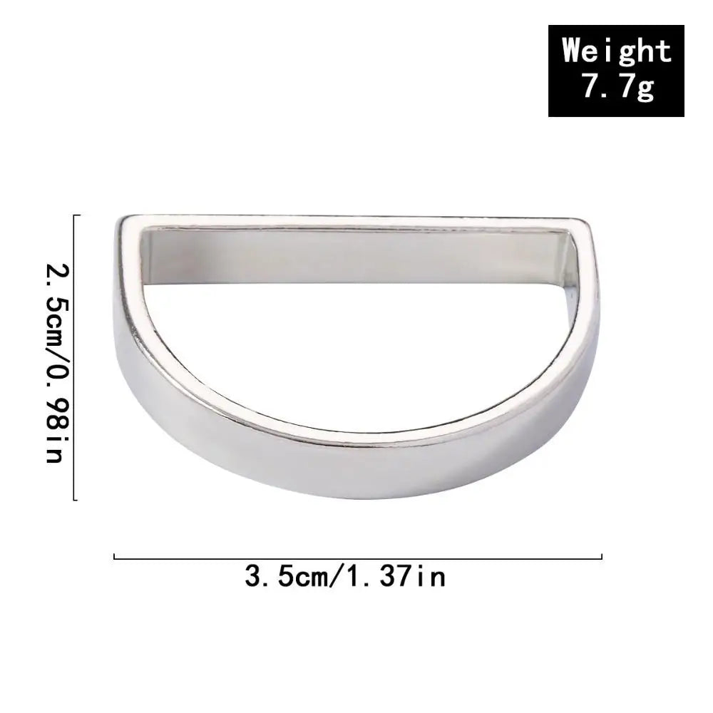 Rond de serviette en acier inoxydable doré