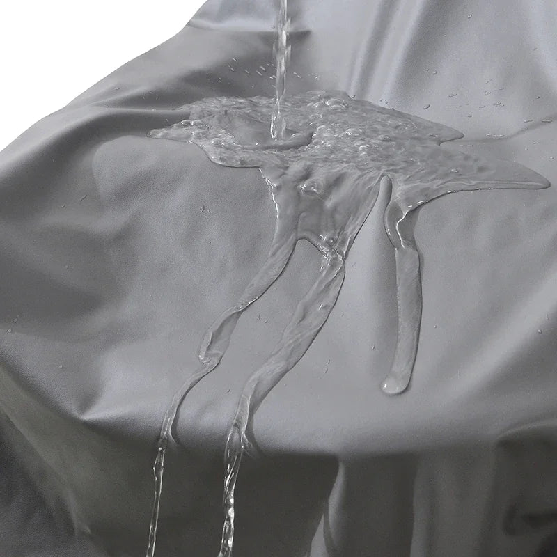 Housse de tête de lit noire imperméable détaillée