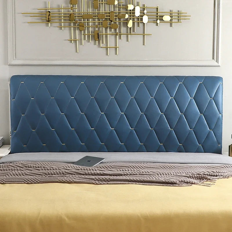 Coussin de tête de lit matelassé en polyester coton