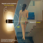Détail de l'applique murale LED moderne fixée au mur