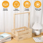 Panier cadeau polyvalent en bois pour chambre d'enfant