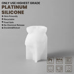 Moule en silicone platine alimentaire pour chocolats de Noël, forme lutin
