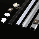 Profilé LED aluminium forme YW pour bande lumineuse