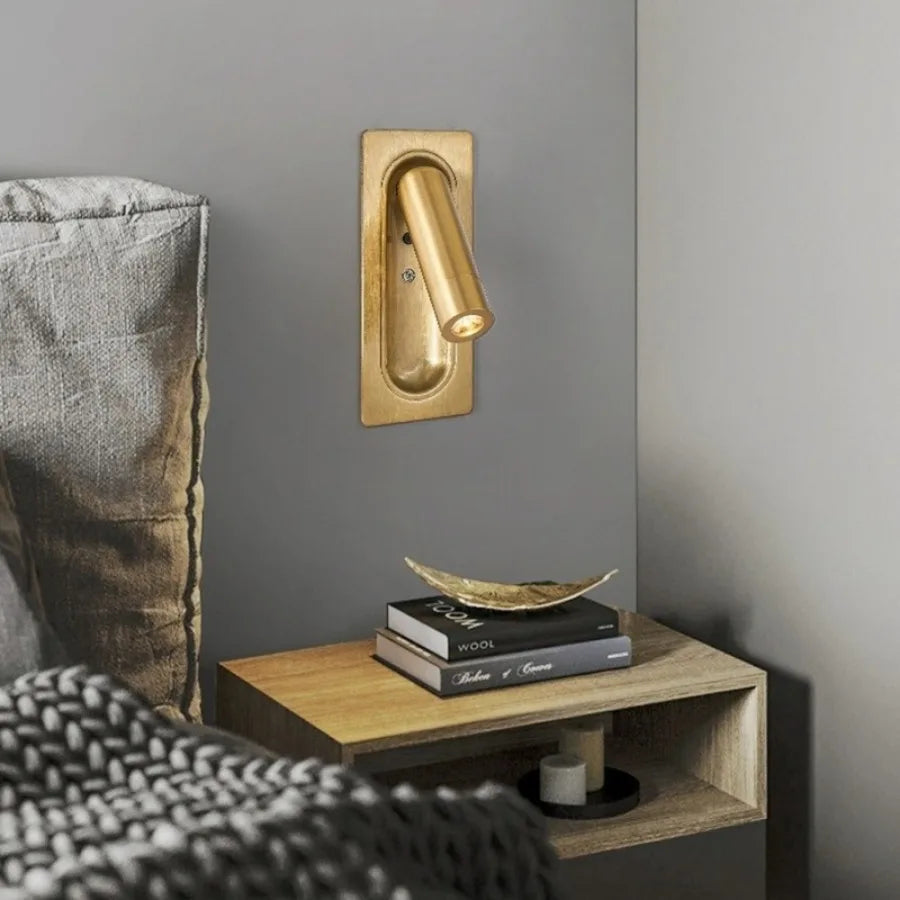 Détail du port USB sur applique murale LED Ombre Interieur