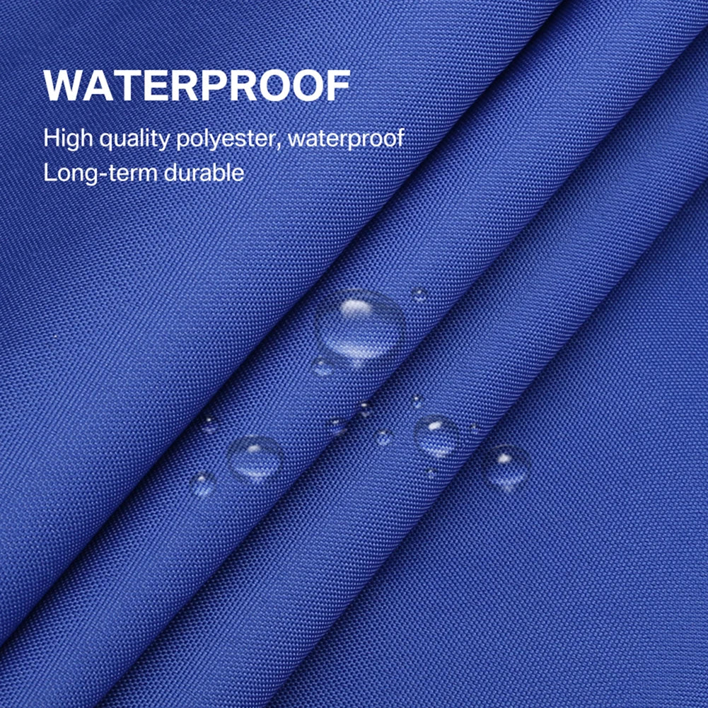 Voile d'ombrage bloc UV pour patio avec kit installation