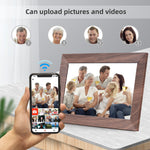 Support arrière détachable du cadre photo pour rotation automatique