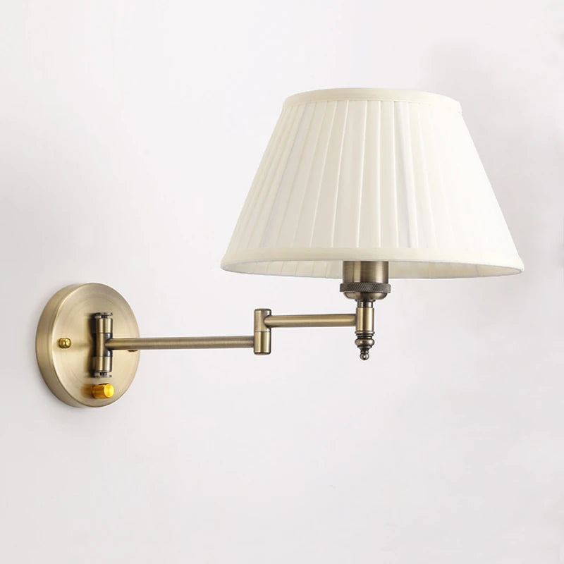 Détail du bras flexible de l'applique murale LED
