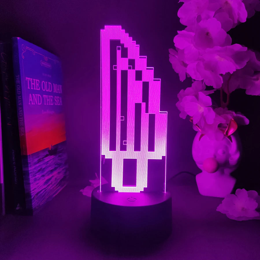 Télécommande de la lampe de lave avec boutons pour régler luminosité et modes