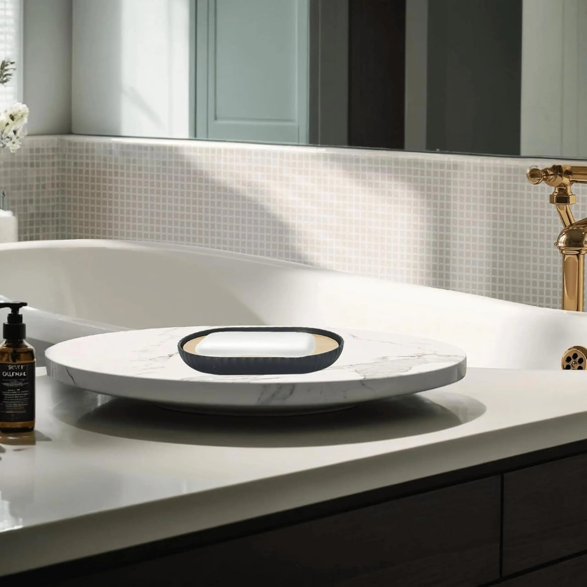 Distributeur de savon design salle de bain moderne