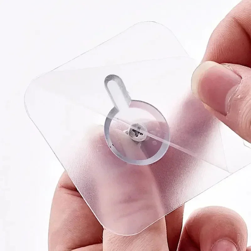 Pack de 10 crochets transparents pour décoration