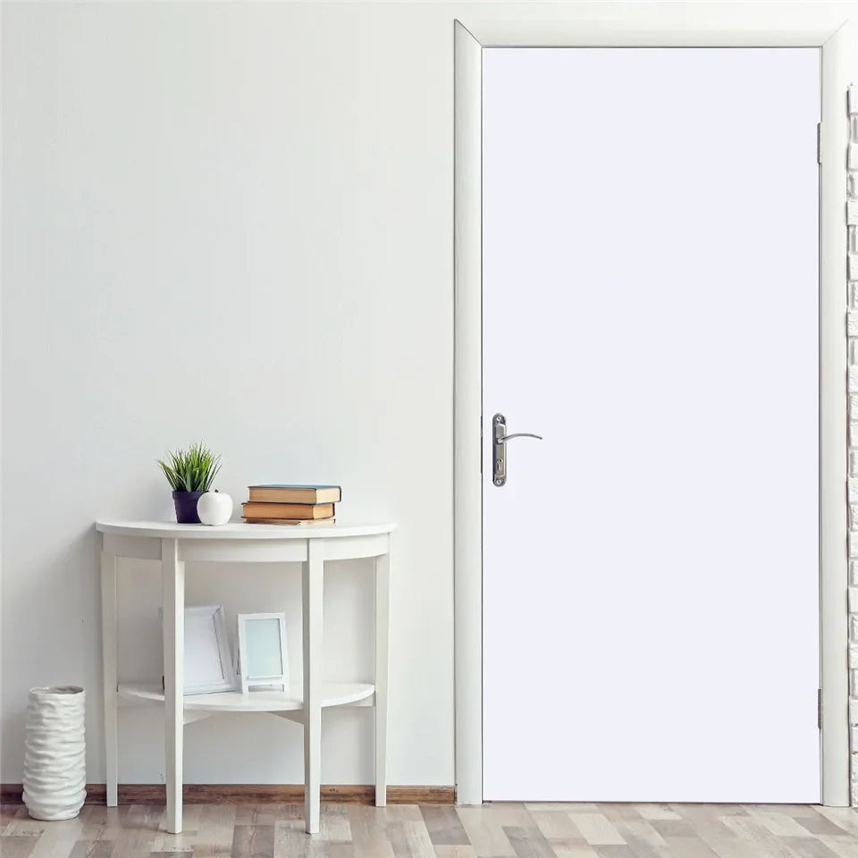Comparaison avant-après avec l'autocollant blanc