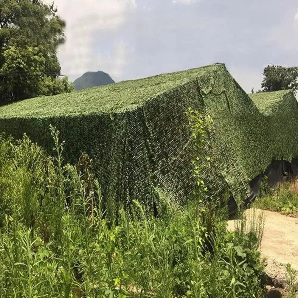 Rouleau de camouflage vert dans son emballage