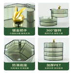 Boîte de rangement en plastique ABS pour boucles d'oreilles