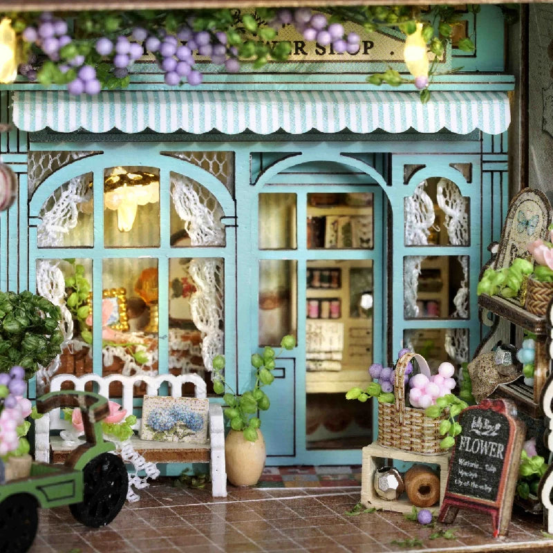 Détail des meubles miniatures inclus dans le kit