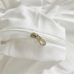 Texture du polyester premium de la housse de couette